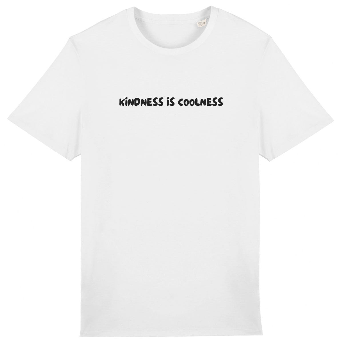 Kindeness is coolness Organic Adult T-shirt - front_0