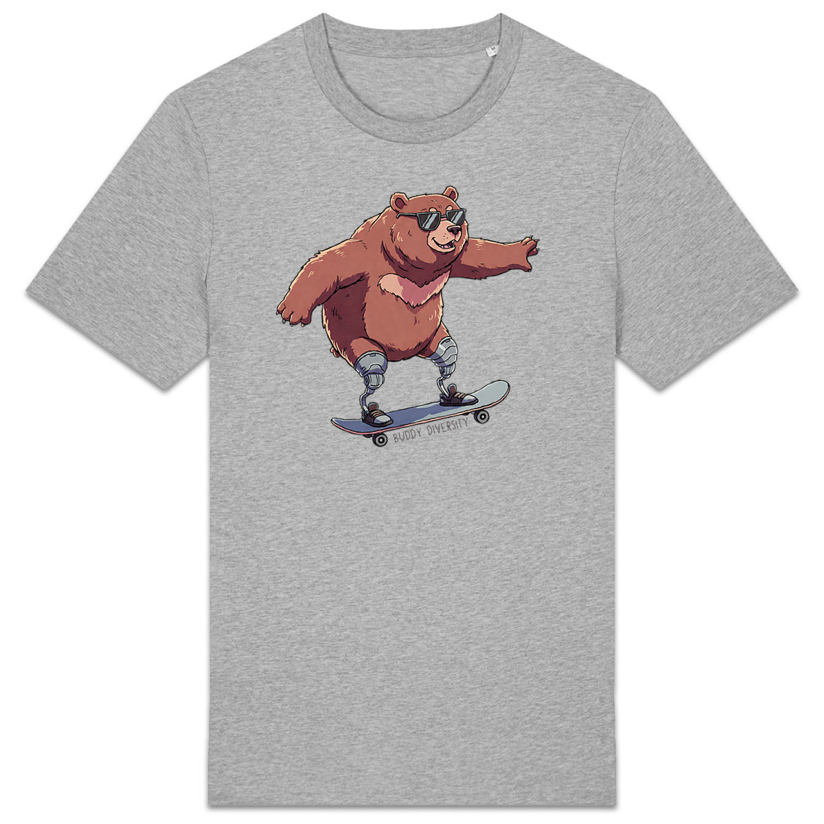 Life is good | Enjoy the ride | Organic Adult T-shirt - front_1
