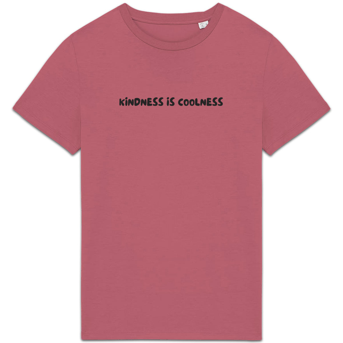 Kindeness is coolness Organic Adult T-shirt - front_3