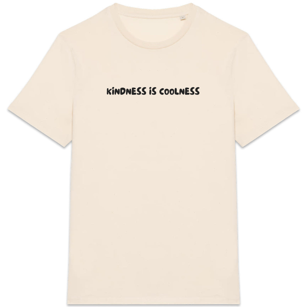Kindeness is coolness Organic Adult T-shirt - front_4