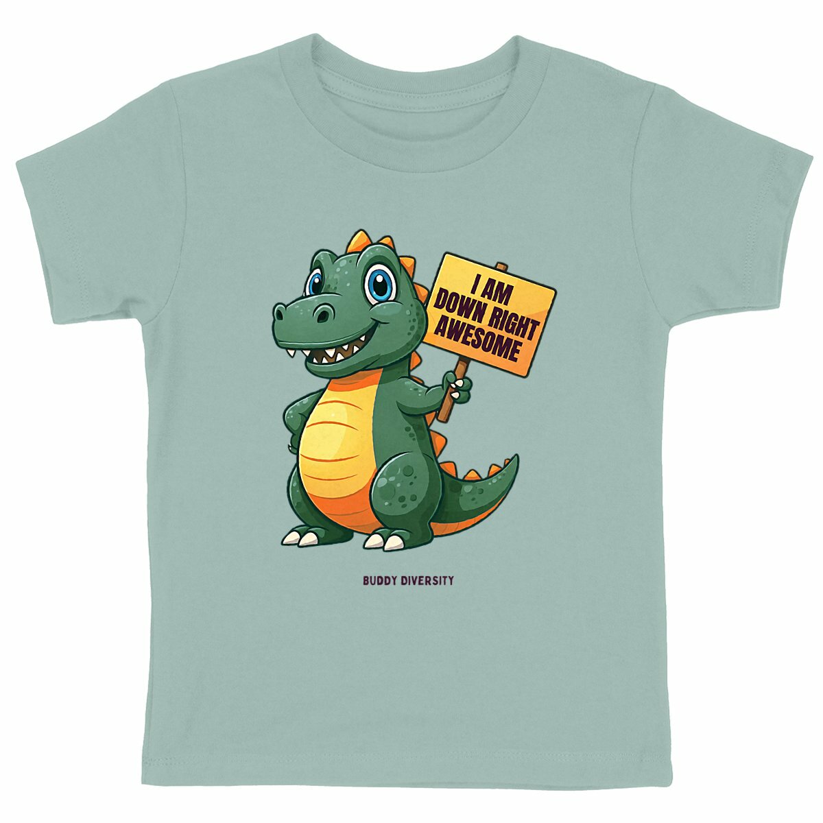I am down right awesome | Organic Kids T-shirt