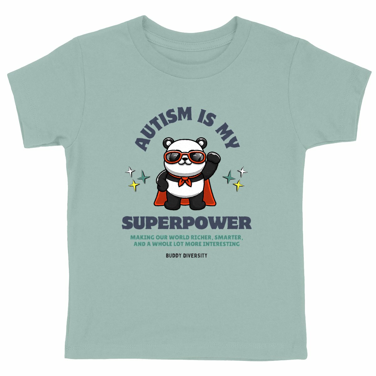 Autism Is My Superpower | Organic Cotton Kid T-shirt