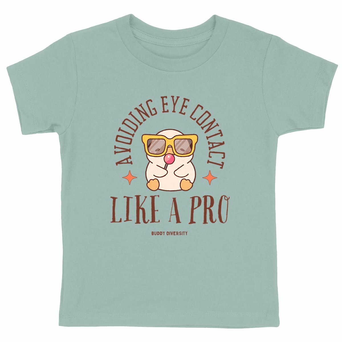 Avoiding Eye Contact Like a Pro | Organic Kid T-shirt