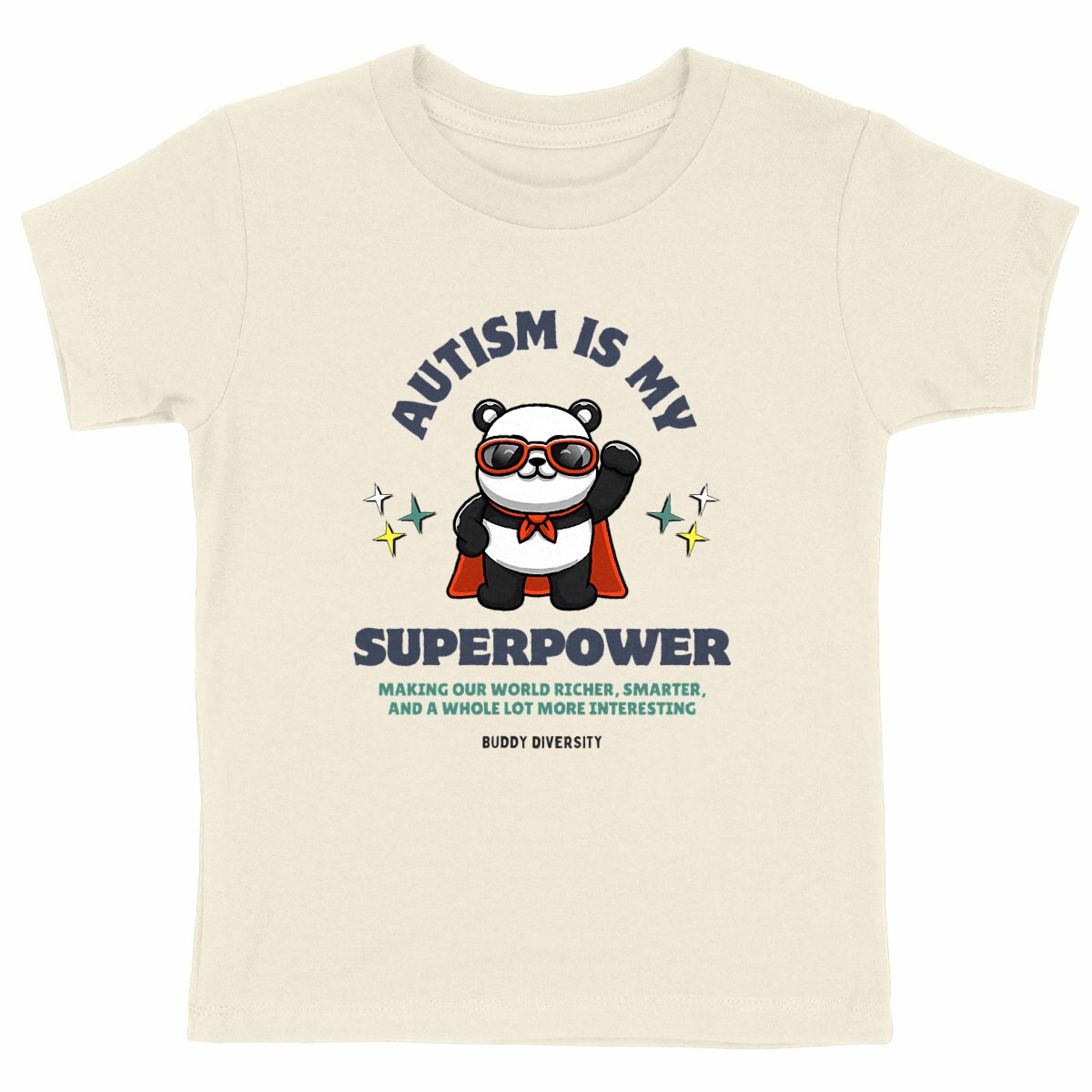 Autism Is My Superpower | Organic Cotton Kid T-shirt