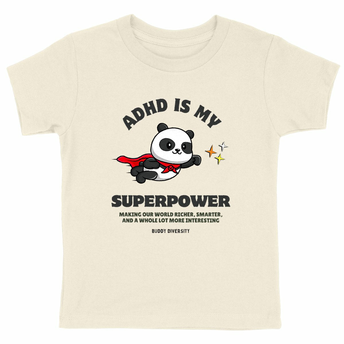 ADHD Is My Superpower | Organic Cotton Kids T-shirt