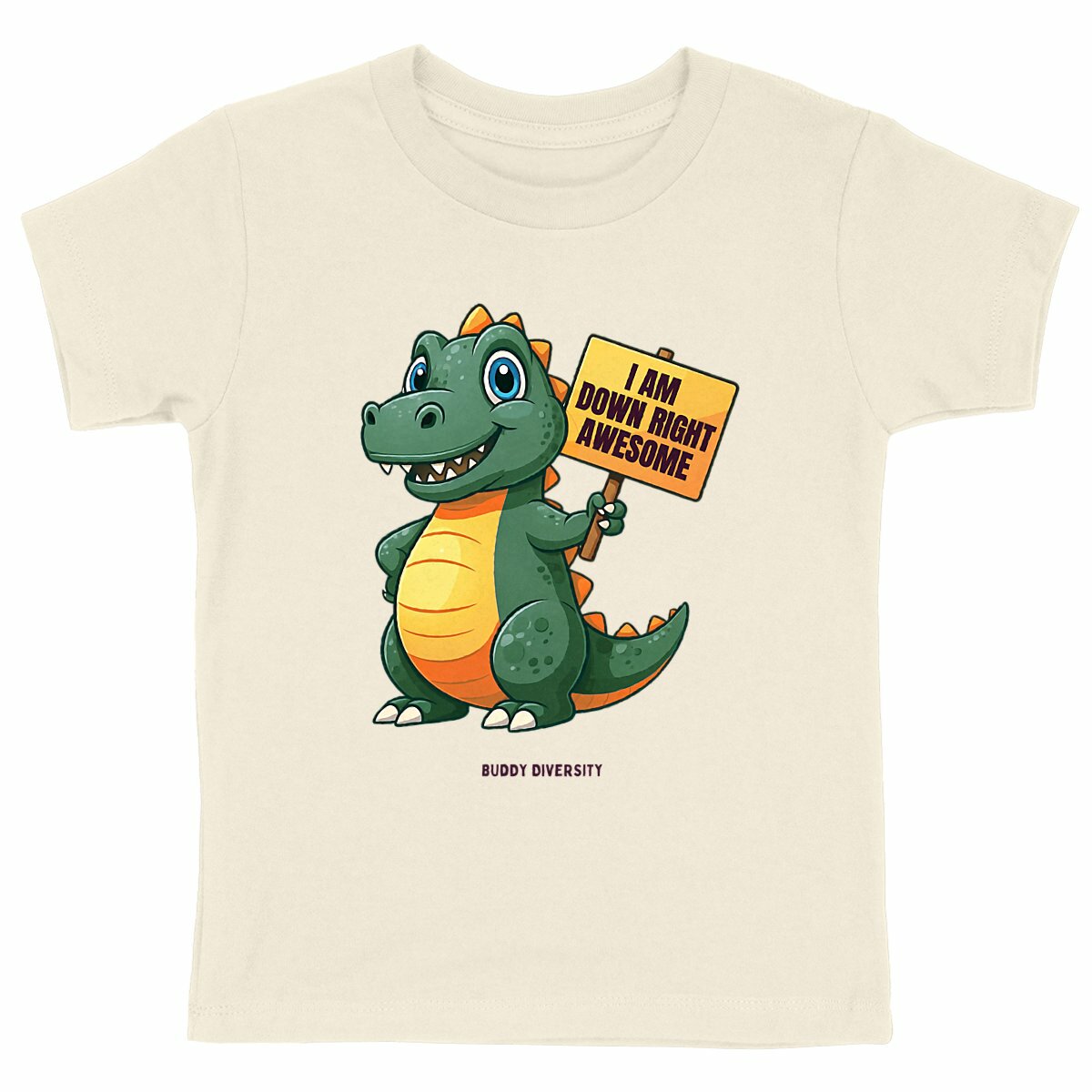 I am down right awesome | Organic Kids T-shirt