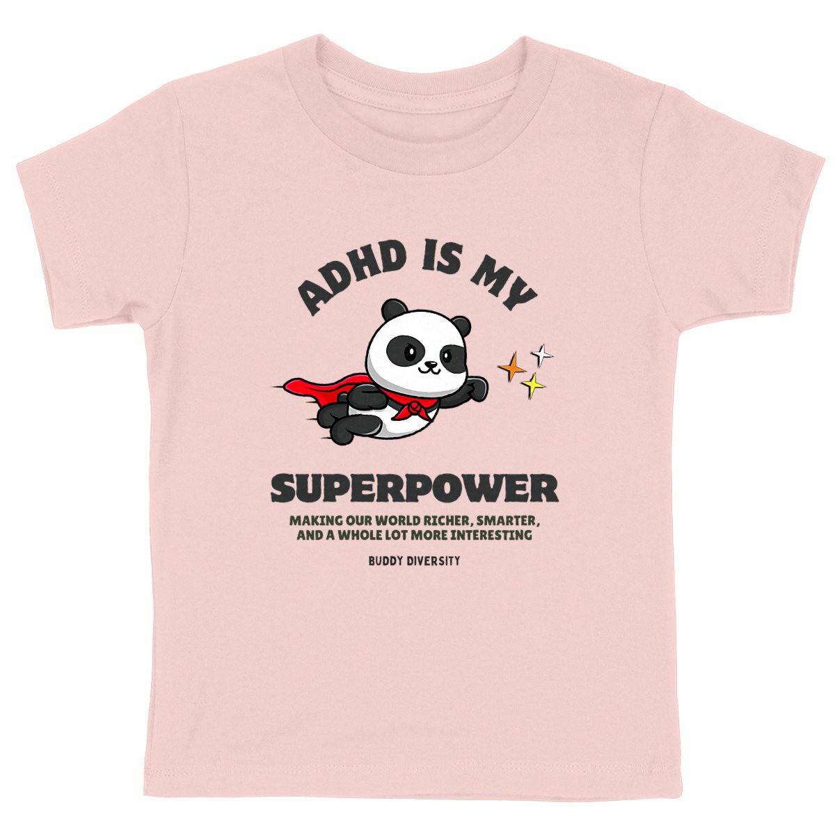 ADHD Is My Superpower | Organic Cotton Kids T-shirt