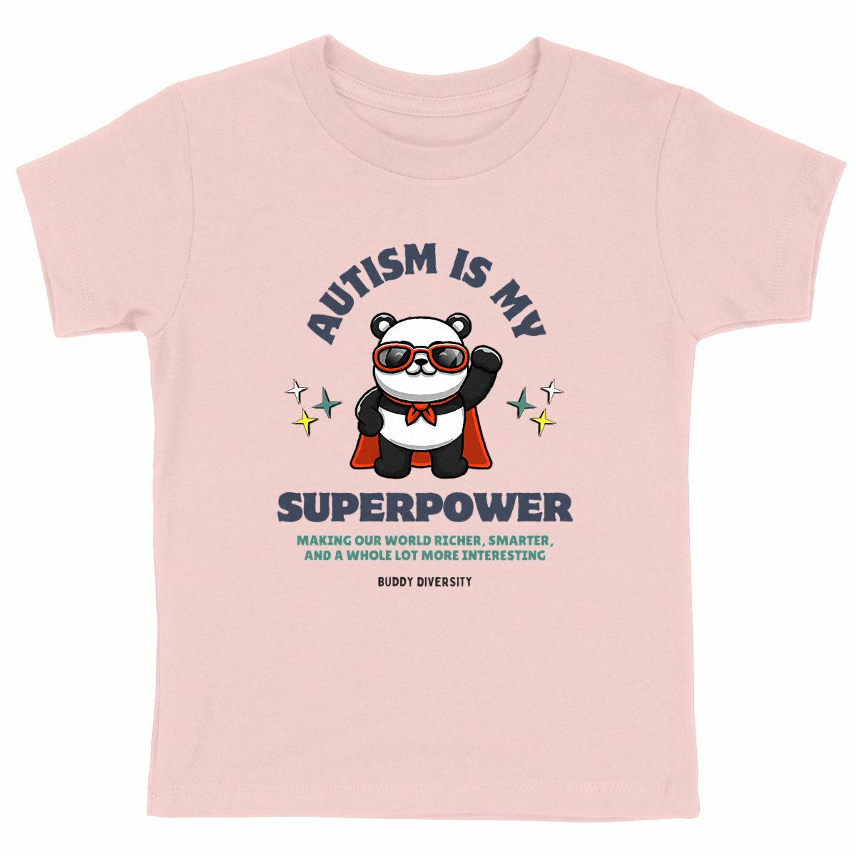 Autism Is My Superpower | Organic Cotton Kid T-shirt