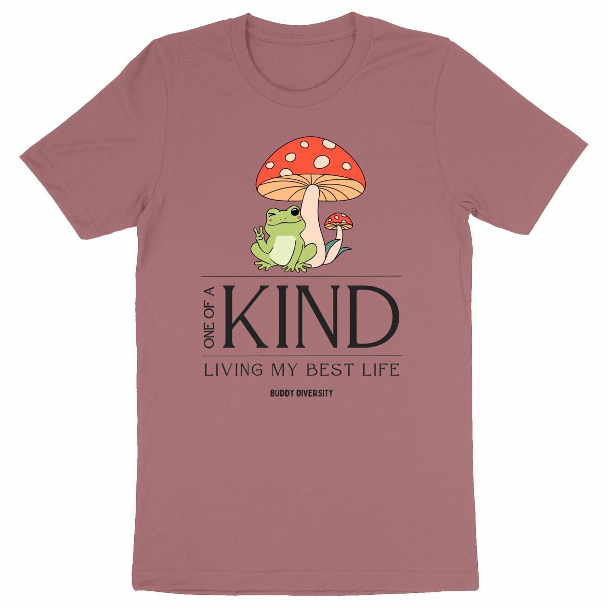 Inclusive Vibes Only | Dino with a prosthetic leg | Organic Adult Unisex T-Shirt