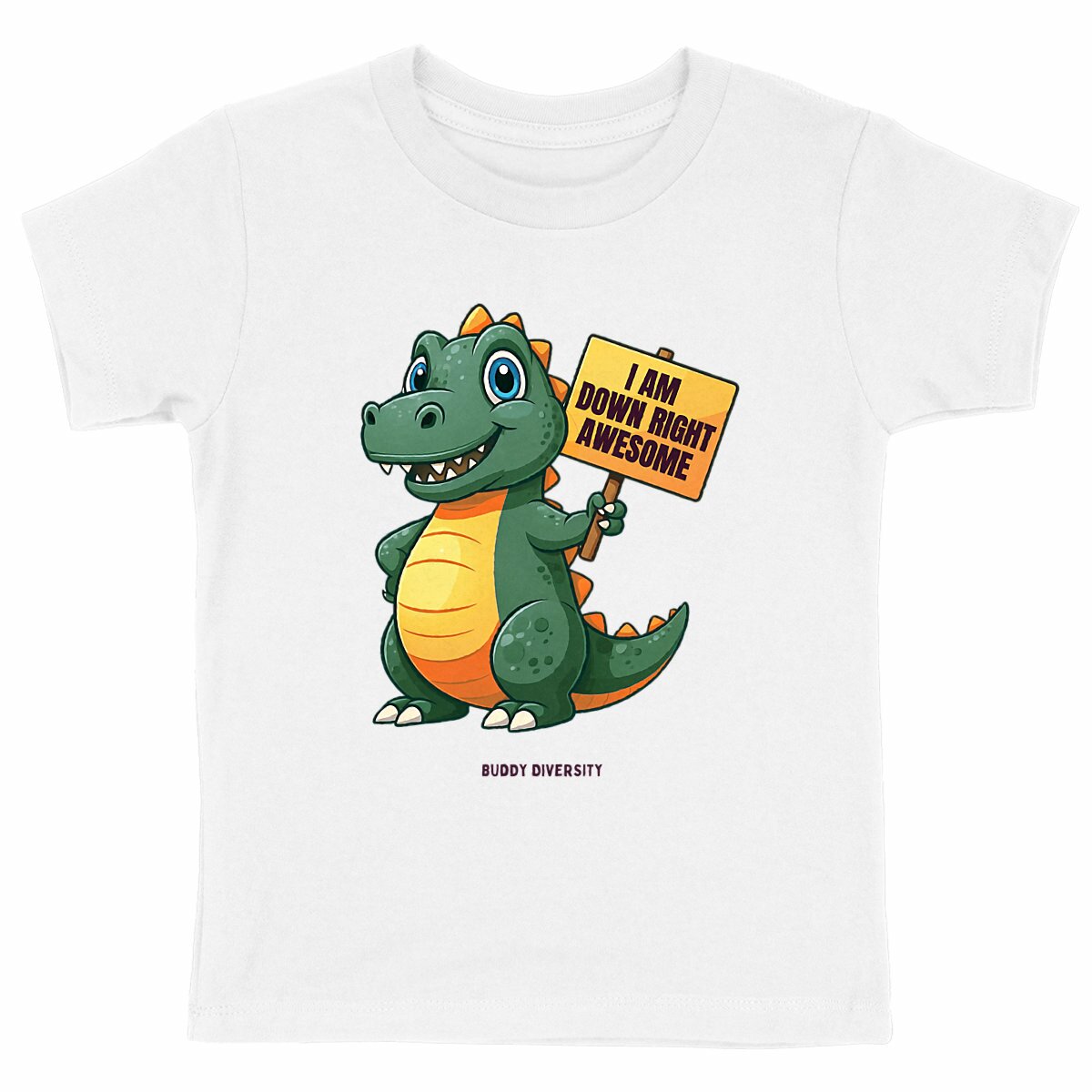 I am down right awesome | Organic Kids T-shirt