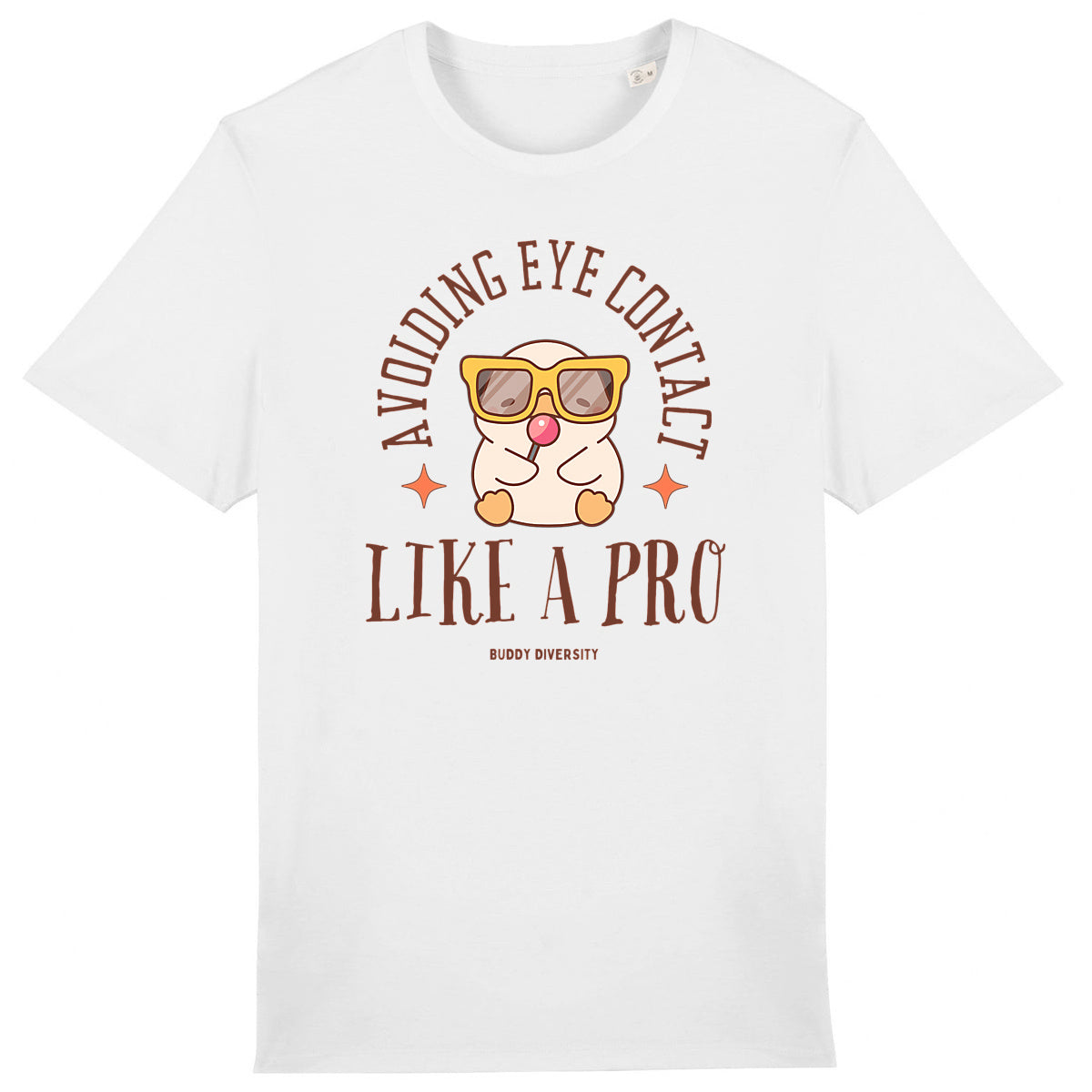 Avoiding Eye Contact Like a Pro | Organic Kid T-shirt