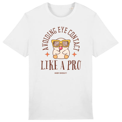 Avoiding Eye Contact Like a Pro | Organic Kid T-shirt