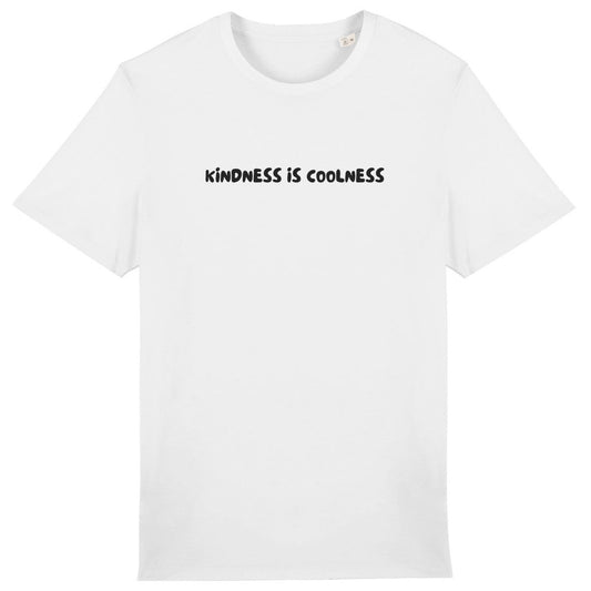 Kindeness is coolness Organic Adult T-shirt - front_0