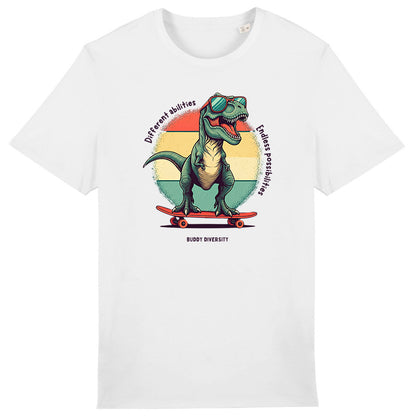 Different abilities, Endless possibilities | Organic Unisex Adult T-shirt