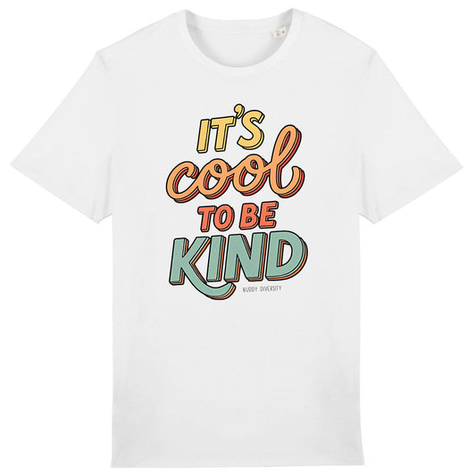 It's cool to be kind | Organic Adult T-shirt - front_0