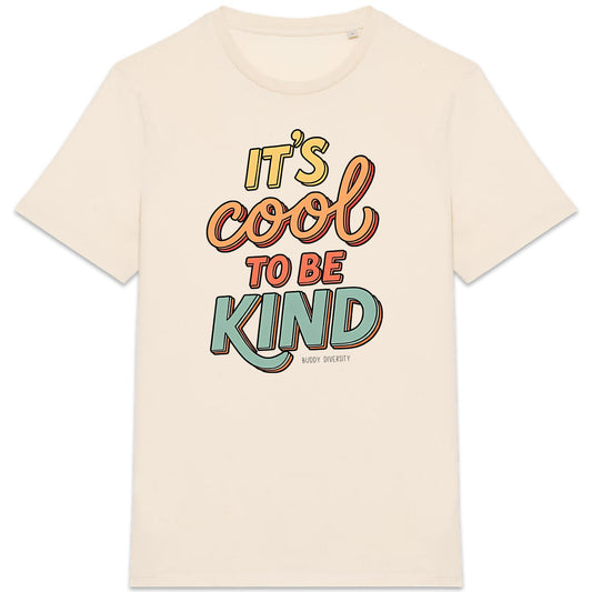 It's cool to be kind | Organic Adult T-shirt - front_1