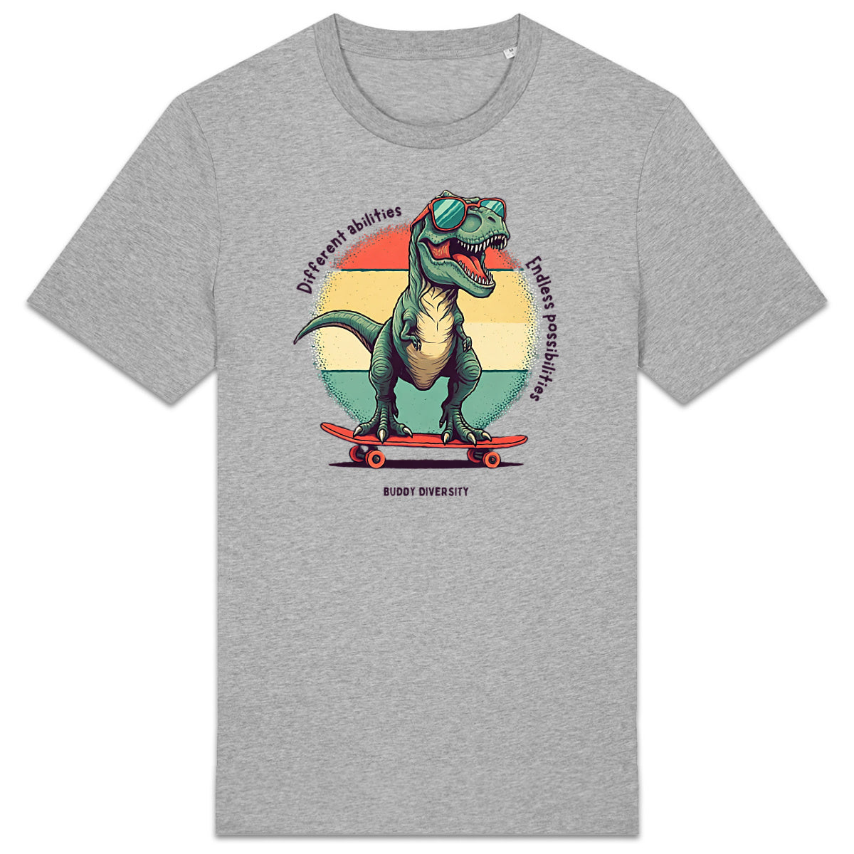 Different abilities, Endless possibilities | Organic Unisex Adult T-shirt