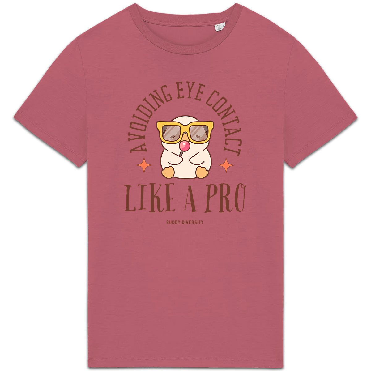 Avoiding Eye Contact Like a Pro | Organic Kid T-shirt