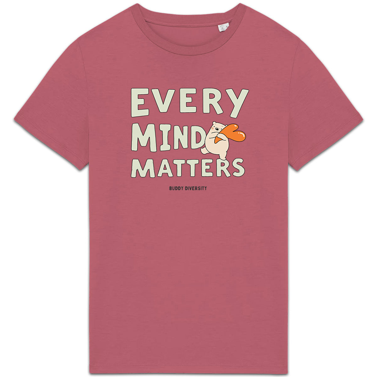 Every Mind Matters | Bear Hugging a Heart | Unisex Adult T-Shirt