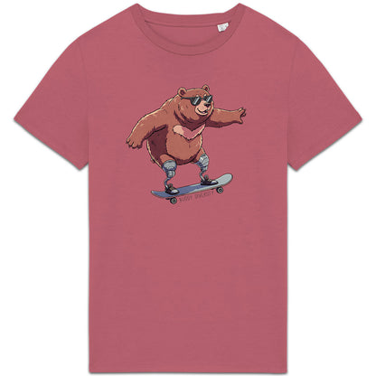 Life is good | Enjoy the ride | Organic Adult T-shirt - front_2