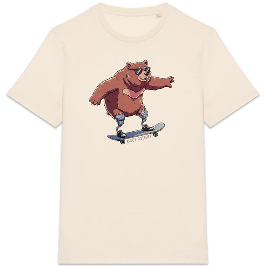 Life is good | Enjoy the ride | Organic Adult T-shirt - front_3