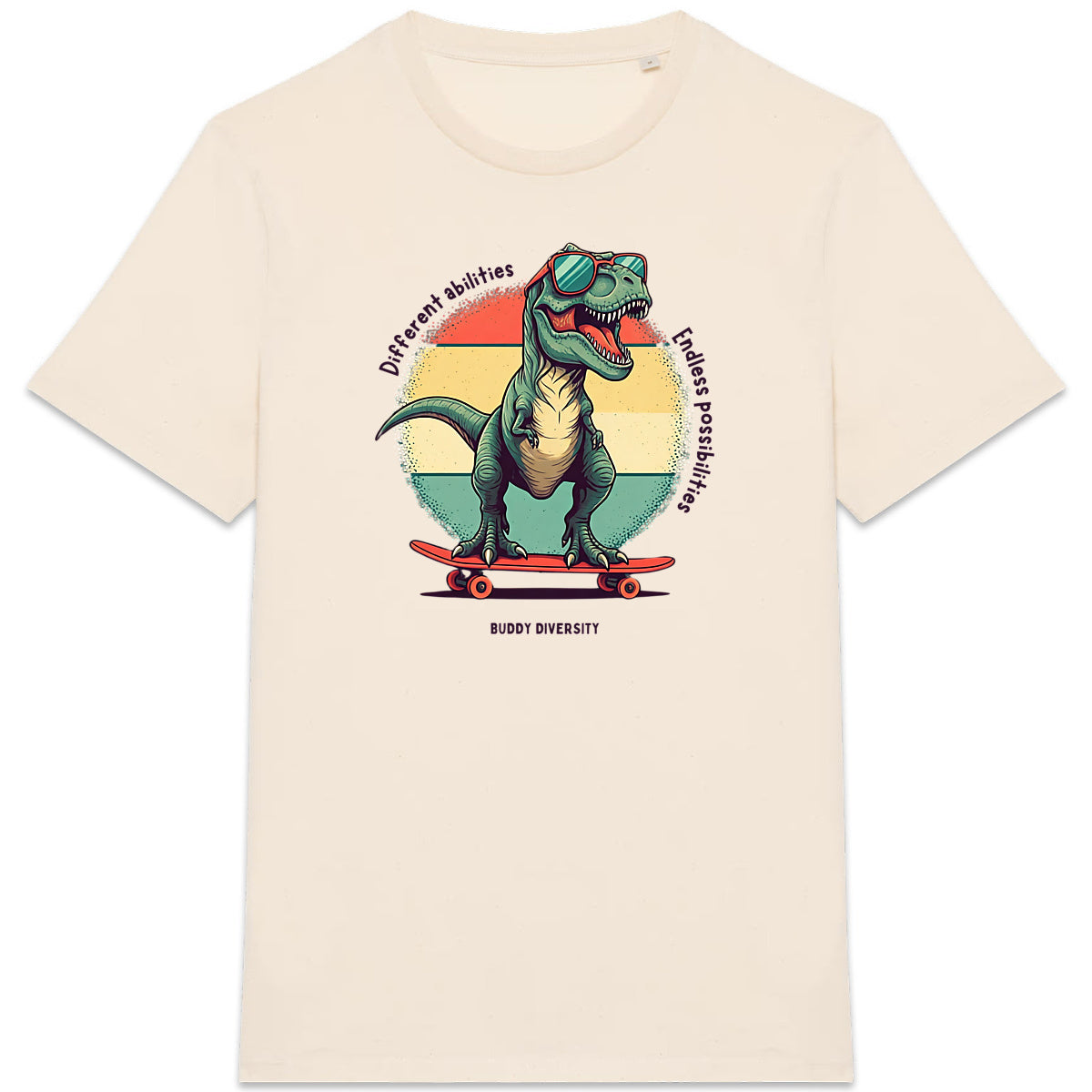Different abilities, Endless possibilities | Organic Unisex Adult T-shirt