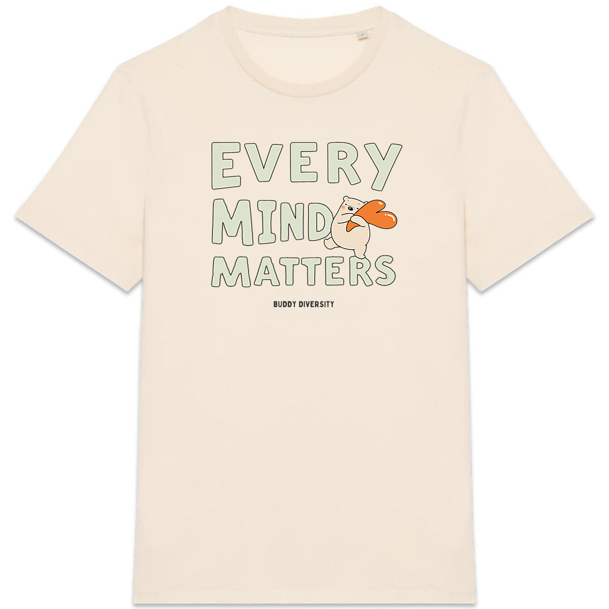 Every Mind Matters | Bear Hugging a Heart | Unisex Adult T-Shirt