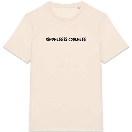 Kindeness is coolness Organic Adult T-shirt - front_4