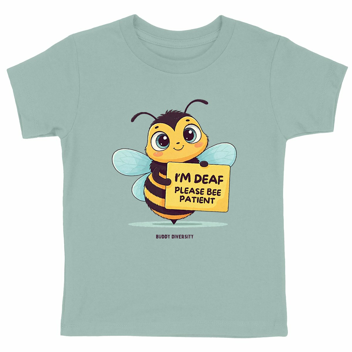 I'm deaf | Please bee patient | Organic Kids Shirt