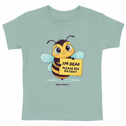 I'm deaf | Please bee patient | Organic Kids Shirt