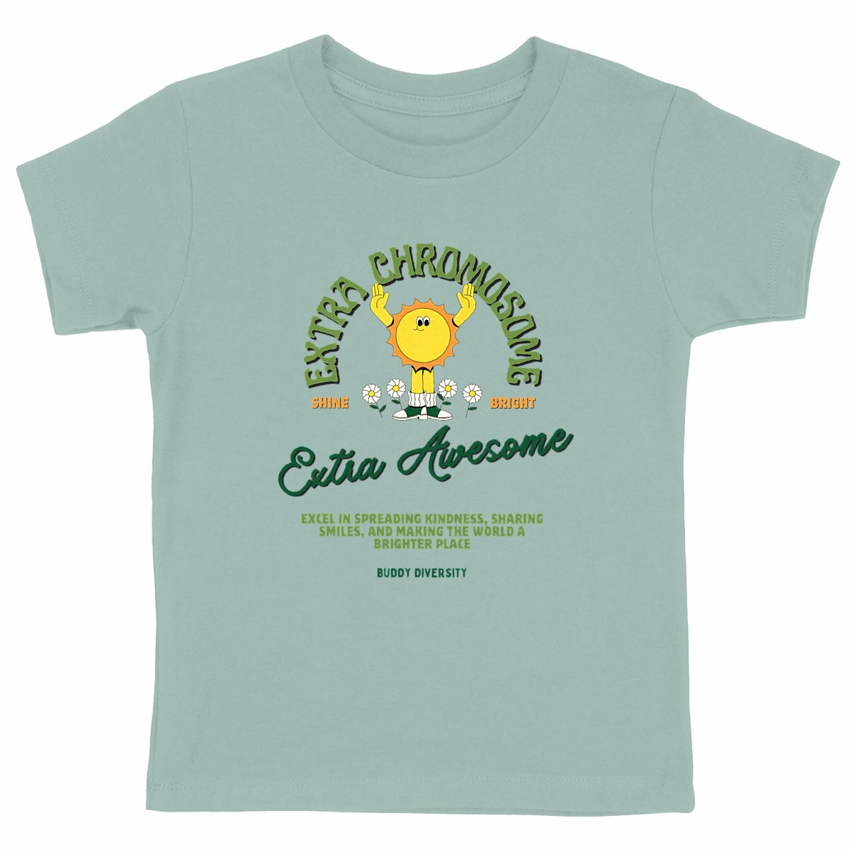 Extra Chromosome, Extra Awesome | Organic Cotton Kids T-shirt