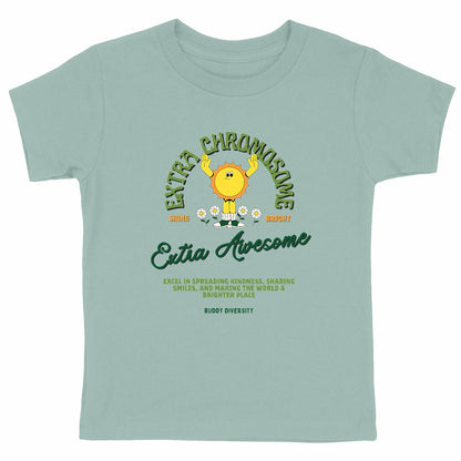Extra Chromosome, Extra Awesome | Organic Cotton Kids T-shirt