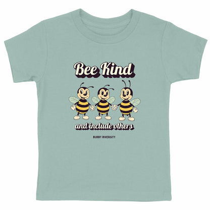 Bee Kind and Include Others | Organic Cotton Kids T-shirt
