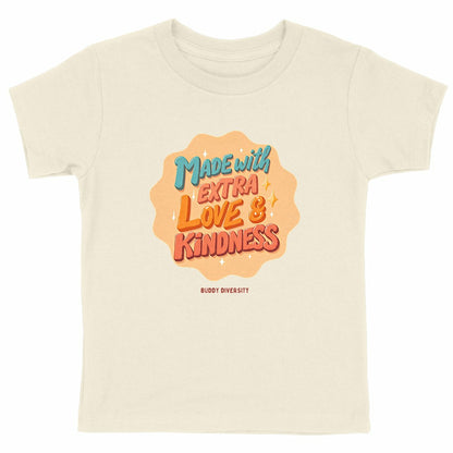 Made with extra love and kindness | Organic Cotton Kids T-shirt