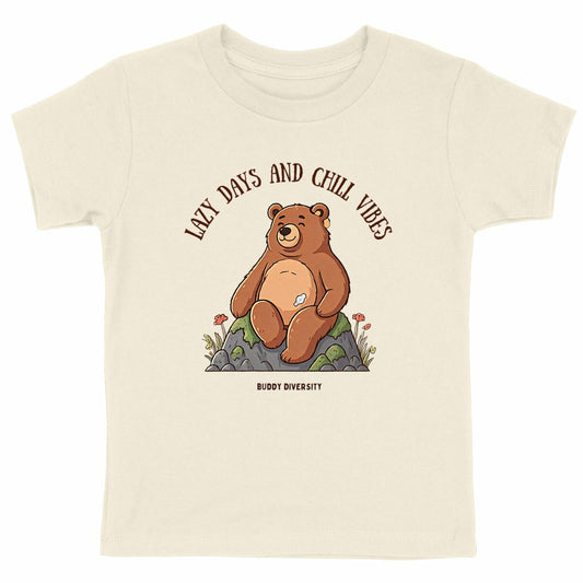 Lazy days and chill vibes | Bear with hearing aid and PEG