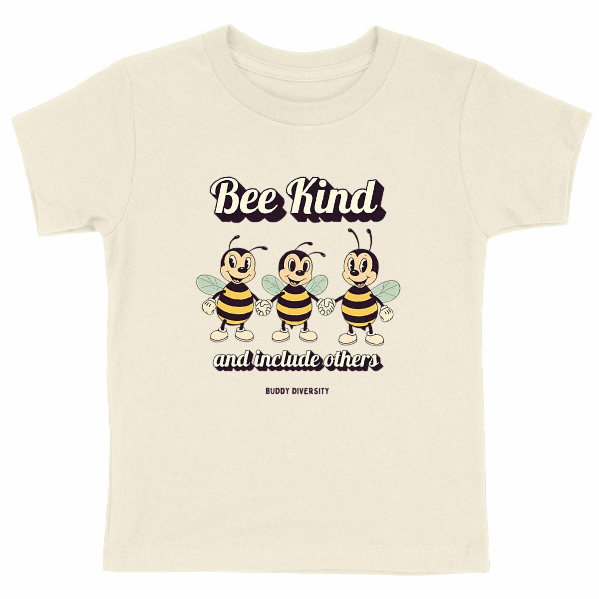 Bee Kind and Include Others | Organic Cotton Kids T-shirt