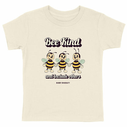 Bee Kind and Include Others | Organic Cotton Kids T-shirt