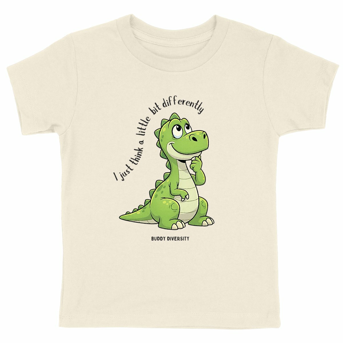 I just think a little bit differently | Organic Kids T-shirt
