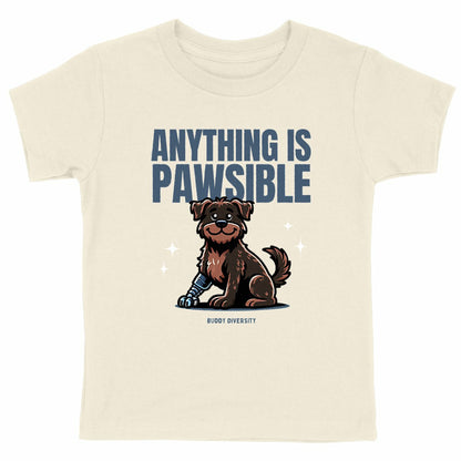 ChinChillin' | Chinchilla in a wheelchair | Organic Kids T-Shirt