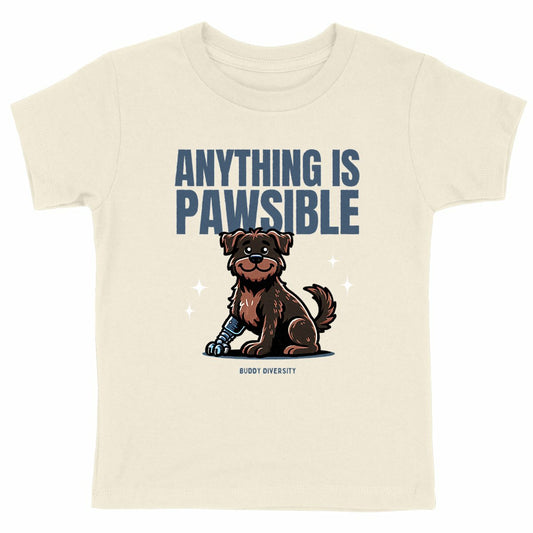 ChinChillin' | Chinchilla in a wheelchair | Organic Kids T-Shirt