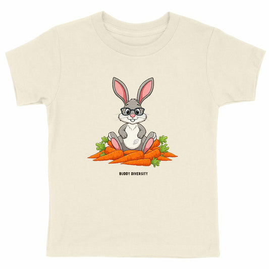 Bunny with a PEG | Organic Kids T-shirt