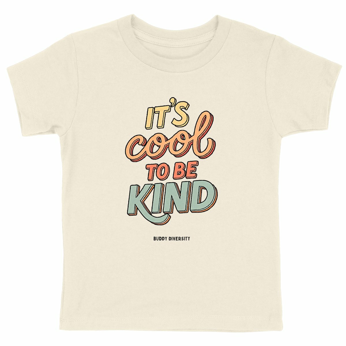 It's cool to be kind | Organic Kids T-Shirt 