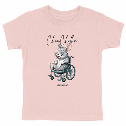ChinChillin' | Chinchilla in a wheelchair | Organic Kids T-Shirt
