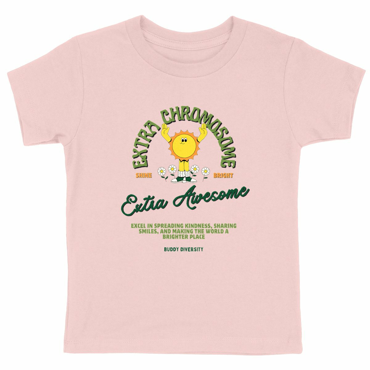 Extra Chromosome, Extra Awesome | Organic Cotton Kids T-shirt