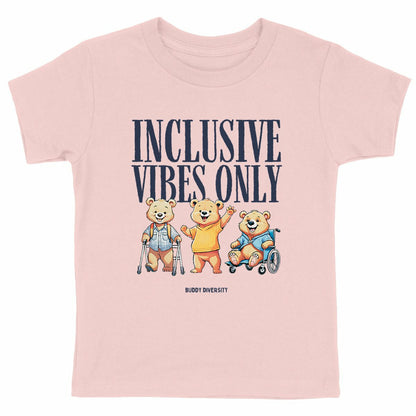 Inclusive Vibes Only | Bears with different abilities | Organix Kids T-shirt