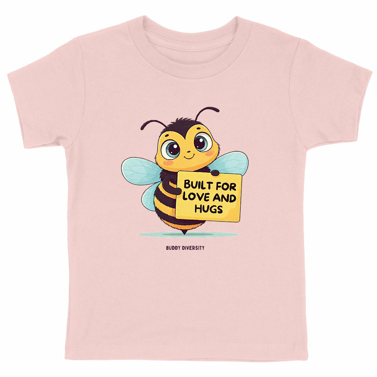 Built for love and hugs | Organic Kids T-shirt