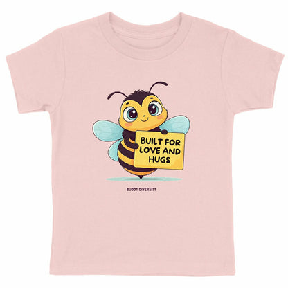 Built for love and hugs | Organic Kids T-shirt