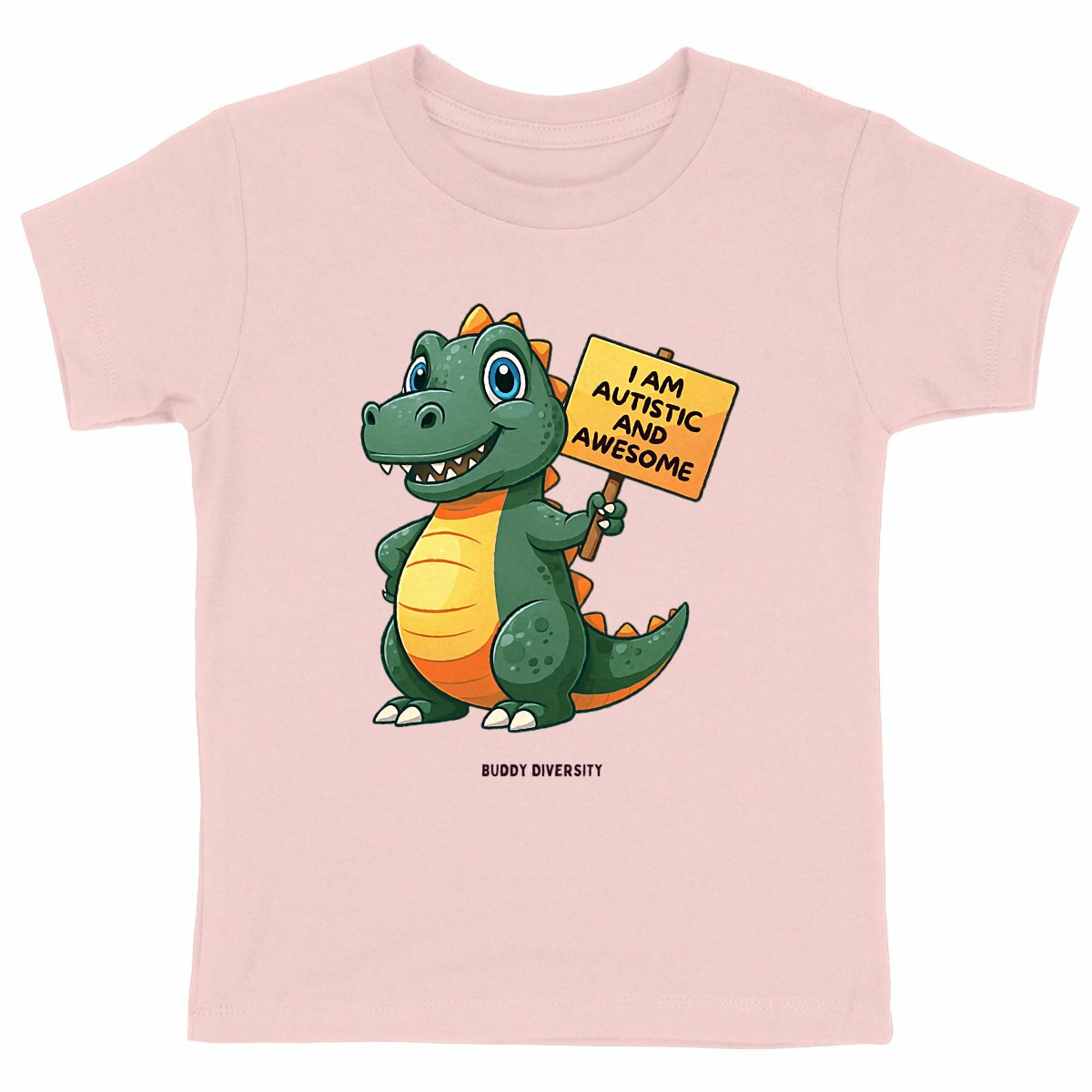 Autistic & Awesome | Inclusive Vibes only | Organic Cotton Kids T-shirt