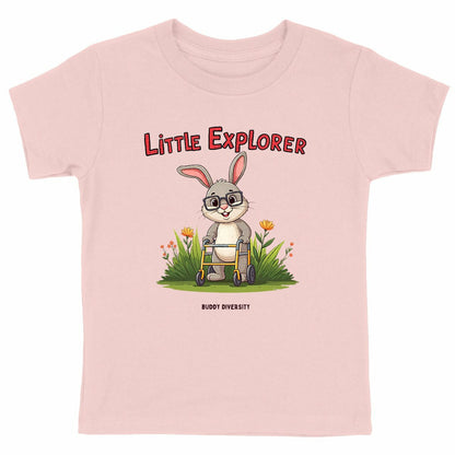 Super Zebra | Zebra in a wheelchair | Organic Kids T-Shirt 