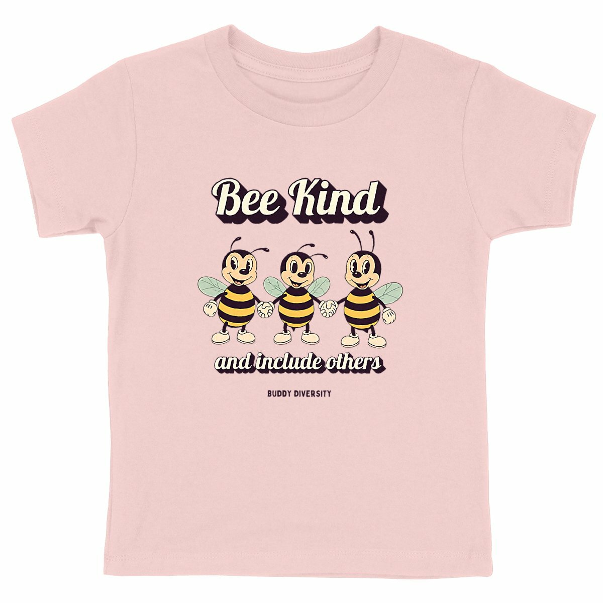 Bee Kind and Include Others | Organic Cotton Kids T-shirt